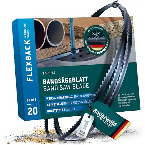 Bandsägeblatt Bayerwald Werkzeugstahl 2100 x 6 für Holz und NE-Metalle