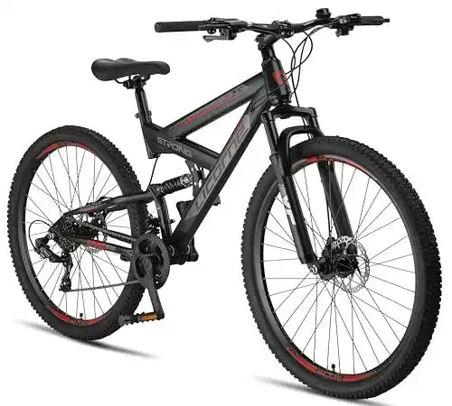 Mountainbike Licorne Bike Strong 2D Premium 29 Zoll für alle Altersgruppen