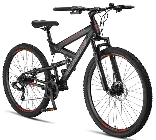 Mountainbike Licorne Bike Strong 2D Premium 29 Zoll für alle Altersgruppen