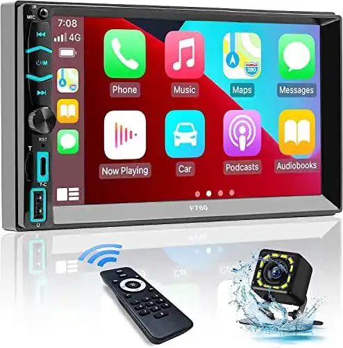 Autoradio mit Apple CarPlay ESLYYDS 2 Din für moderne Fahrzeuge