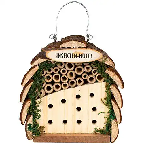 Hummelhaus Gardigo Insektenhotel für Bienen und Marienkäfer