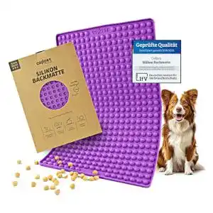 Silikon Backmatte Collory für die Zubereitung von Hundekeksen