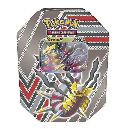Pokémon-Box mit Giratina-V und 4 Boosterpacks für Sammelkartenspiel