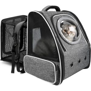 Katzenrucksack Okiki PENCCOR Erweiterbar für Haustiere bis 8 kg