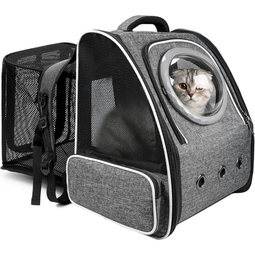 Katzenrucksack Okiki PENCCOR Erweiterbar für Haustiere bis 8 kg