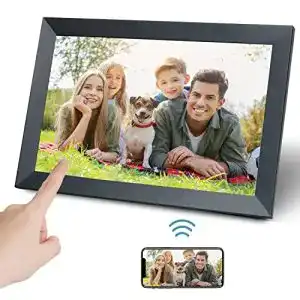 Digitaler Bilderrahmen Aorpdd 10.1 Zoll mit WLAN und 32 GB Speicher