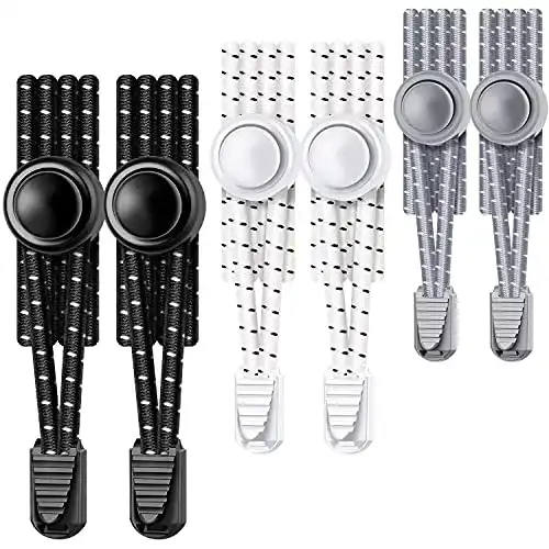 Elastische Schnürsenkel UpUGo 3 Paar Schnürsenkel ohne Binden