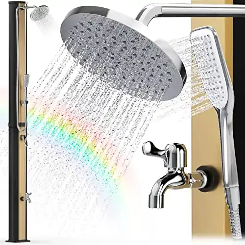 Gartendusche Dirks-Traumbad Solardusche 35 L mit Handbrause