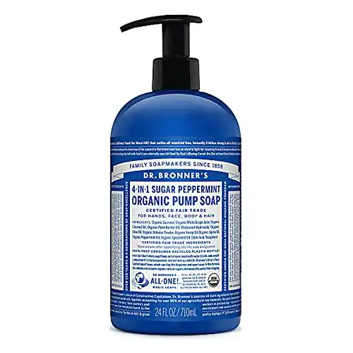 Dr. Bronner’s Shikakai Seife mit Minze 709 ml