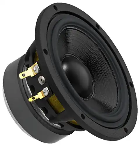 Monacor Lautsprecher MSH-115HQ für Hi-Fi Mittelton-Wiedergabe