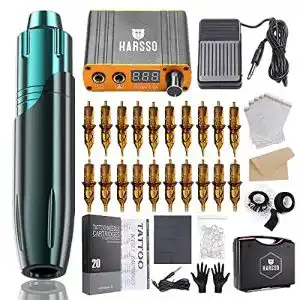 Harsso Tattoo Maschine Set Rotary Pen Tätowiermaschine