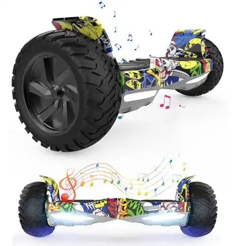 Hoverboard Vouuk 8,5 Zoll für Gelände mit App-Steuerung und Bluetooth