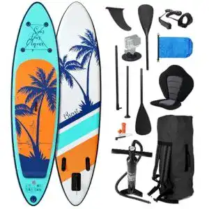 Brast SUP Board Tropic – Aufblasbares Stand Up Paddle Set mit Zubehör