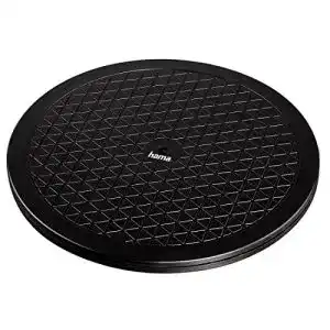 Drehteller Hama 49590 für Universal S Monitor, Schwarz, 25,5 cm x 2 cm