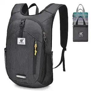 SkySper Rucksack Herren 10L Faltbarer Tagesrucksack für Wandern und Fahrrad
