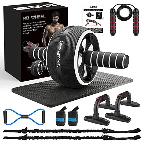 Bauchroller AILUKI Bauchtrainer für effektives Kerntraining