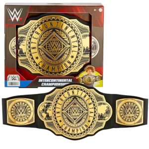WWE Gürtel von Mattel Verstellbarer WWE Championship Title Belt für Kinder