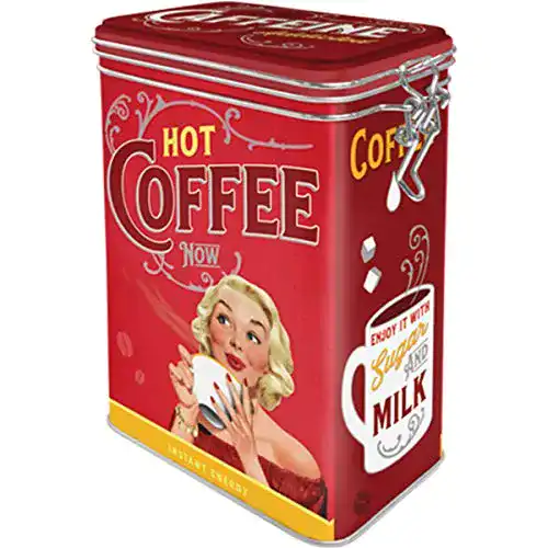 Nostalgic-Art Retro Kaffeedose 1,3 l Hot Coffee Now