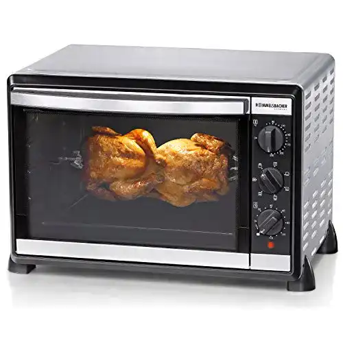 Minibackofen mit Drehspieß Rommelsbacher BG 1805/E für 42 Liter