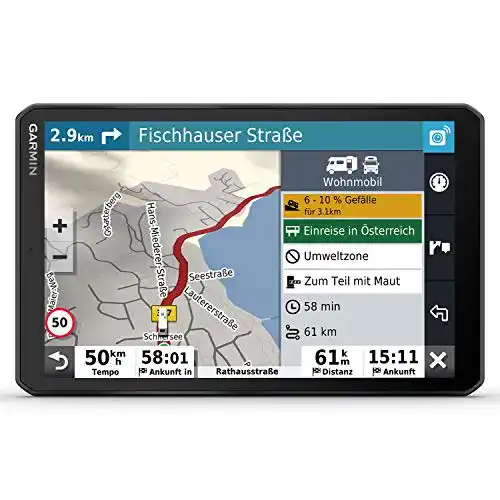 Garmin Camper 890 MT-D EU Navigationsgerät für Wohnmobile