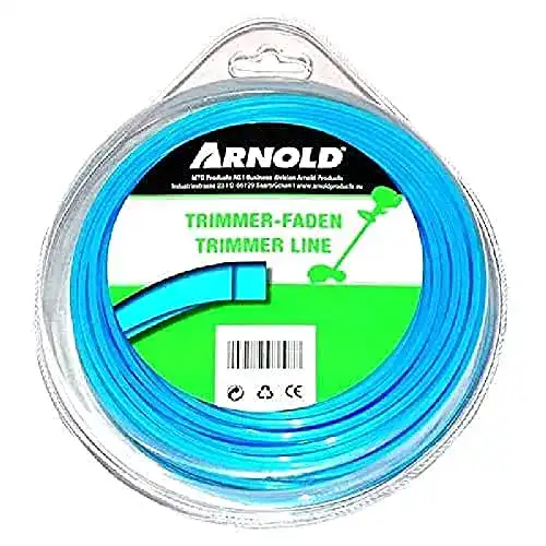 Mähfaden 1,6 mm Arnold – Copolymer Trimmerfaden mit 4-Kant, 83 m