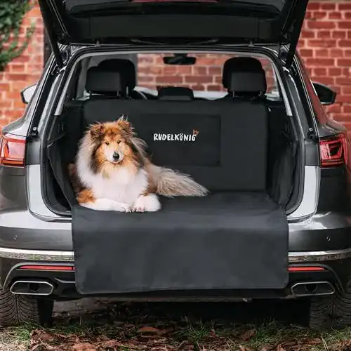 Hundedecke für Autos mit Kofferraumschutz und Ladekantenschutz