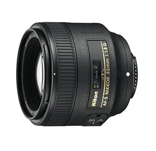 Nikon AF-S Nikkor 85mm f/1.8G Objektiv, schwarz