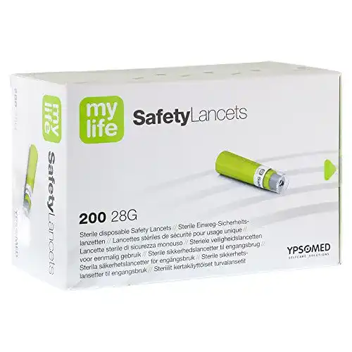 Mylife SafetyLancets Lanzetten, 200 Stück für Blutzuckermessung