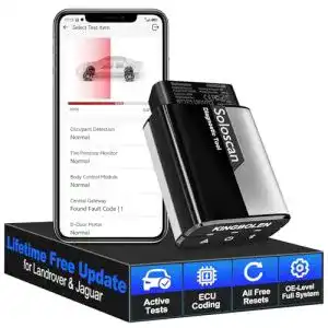 Kfz-Diagnosegerät Bluetooth Kingbolen Soloscan OBD2 für Land Rover und Jaguar