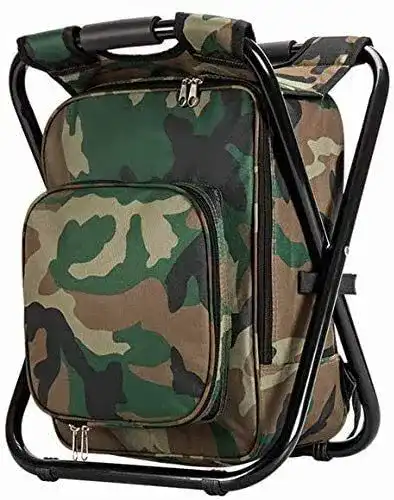 Sitzrucksack TentHome Faltbarer Rucksackstuhl für Camping und Outdoor