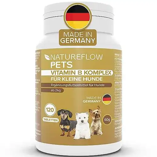 Biotin für Hunde von Natureflow – Vitamin B Komplex für Hunde