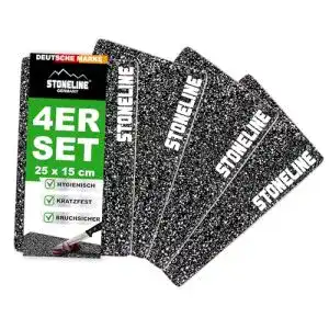 Frühstücksbrettchen aus Glas von STONELINE spülmaschinenfest und hygienisch