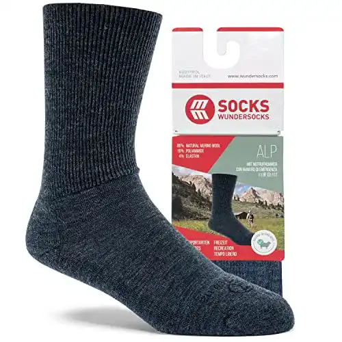 Wundersocks Alp Socken (38-41, Jeans) für Sport und Freizeit