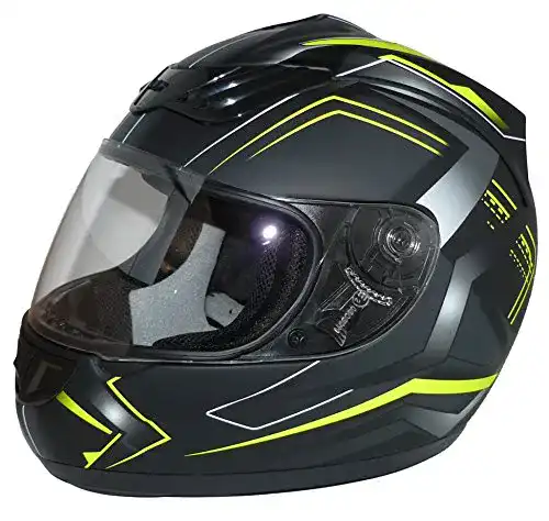 Integralhelm für Kinder Protectwear Motorradhelm H510 Arrow schwarz