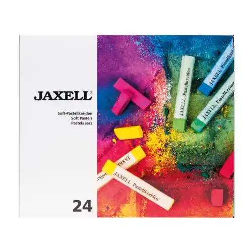 Pastellkreide Honsell 47651 Jaxell 24er Set eckige Form für Künstler und Hobbymaler