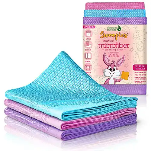 Mikrofasertuch Swoopies 3er Set Premium Reinigungstücher