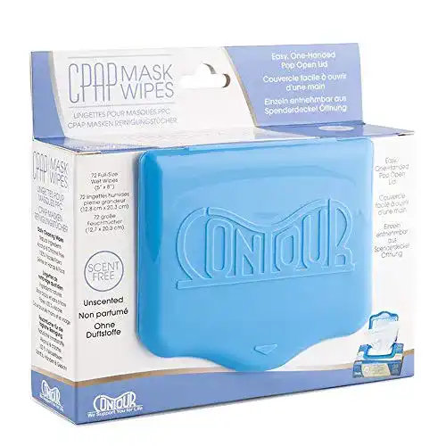 CPAP-Reiniger Contour Masken-Reinigungstücher, 72 Stück