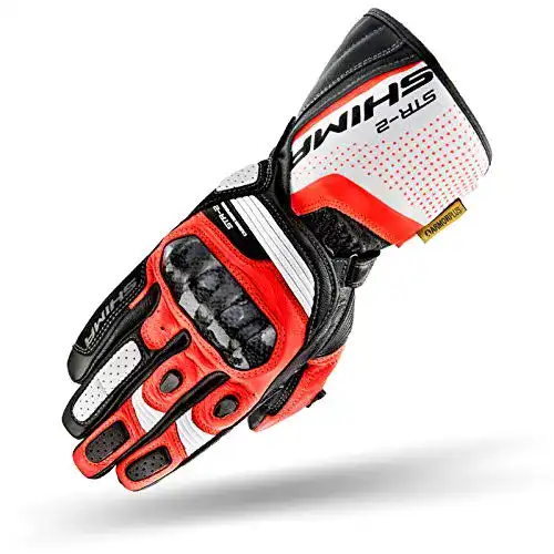 Motorradhandschuhe Shima STR-2 für Herren mit Touchscreen und Sommerdesign