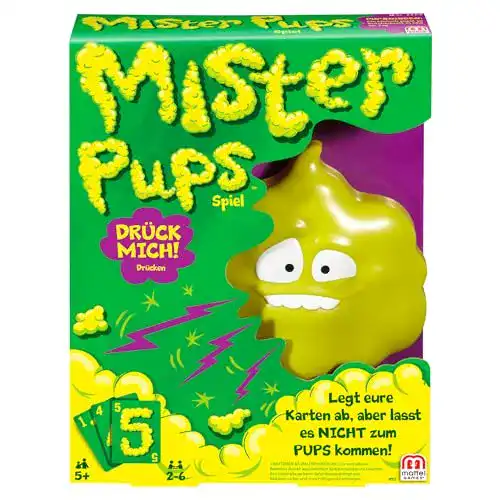 Mattel Games Mister Pups Kartenspiel für Kinder ab 5 Jahren