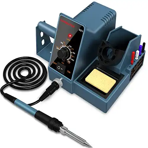 Lötstation Hanmatek SD1 mit 60W Lötkolben und Zubehör