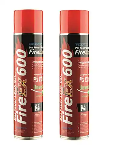 Feuerlöschspray FireEx 600 von PREVENTO im Doppelpack