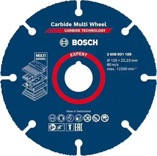 Trennscheibe Bosch 2 608 901 189 für Winkelschleifer 125 mm