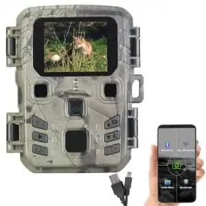 Wildkamera mit WLAN Visortech – WLAN-2K Wildkamera mit PIR und Nachtsicht