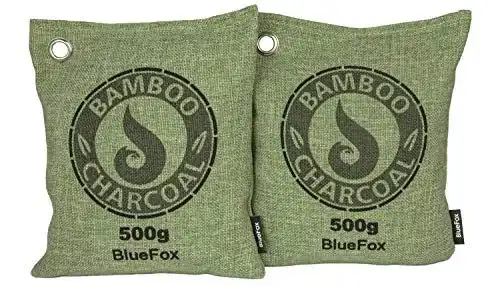 Bambus Lufterfrischer BlueFox – Luftentfeuchter im 2er Set 500g