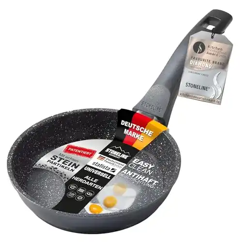 STONELINE Bratpfanne 16 cm – Induktion geeignet und antihaftbeschichtet