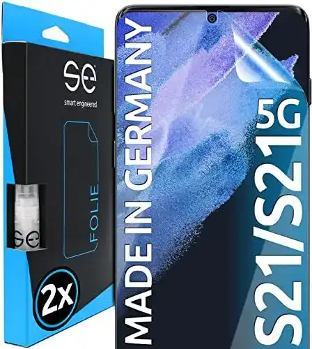 Samsung Galaxy S21 Panzerglas Schutzfolie 3D Transparent
