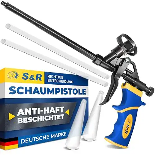 Bauschaumpistole S&R für präzise Dosierung von Bauschaum