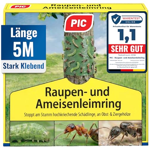 Leimring für Obstbäume selbstklebend – 5 Meter Stammschutz