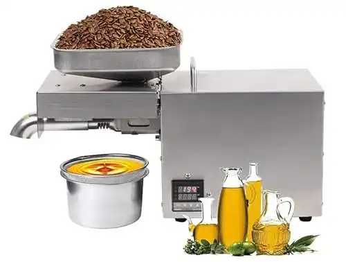 Ölpresse HZEXUN Automatische Elektrische mit Temperaturkontrolle