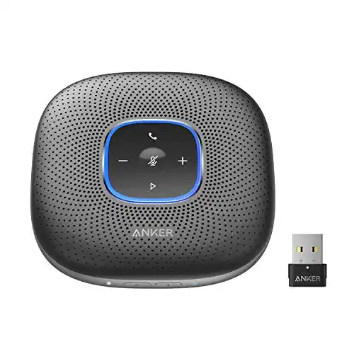 Anker PowerConf+ Bluetooth Lautsprecher mit 6 Mikrofonen und 24 Stunden Akku